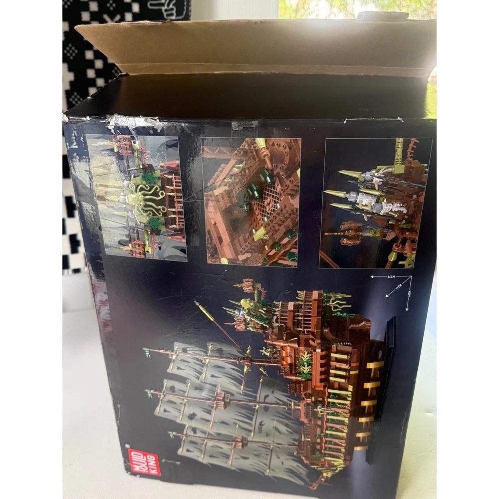 Mould King 13138 The Flying Dutchman Ghost Ship Building Set 3653 Ps Pirate Ship